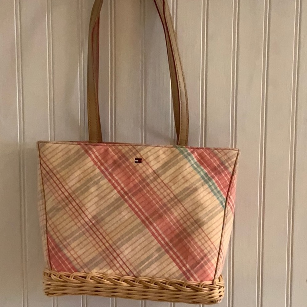 😍 EUC Vintage Tommy Hilfiger Plaid Purse 😍